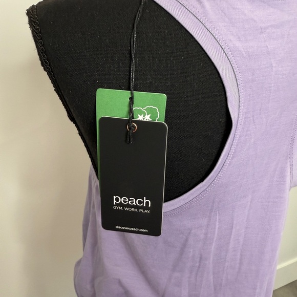 Peach Dusk Gym Tank Top (XXS) - Picture 7 of 7